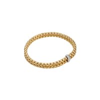 Bracciale Fope Donna Eka in Oro giallo Diamante 0.1 Ct 75501BX_BB_G_XBX_00M - 75501BX_BB_G_XBX_00M